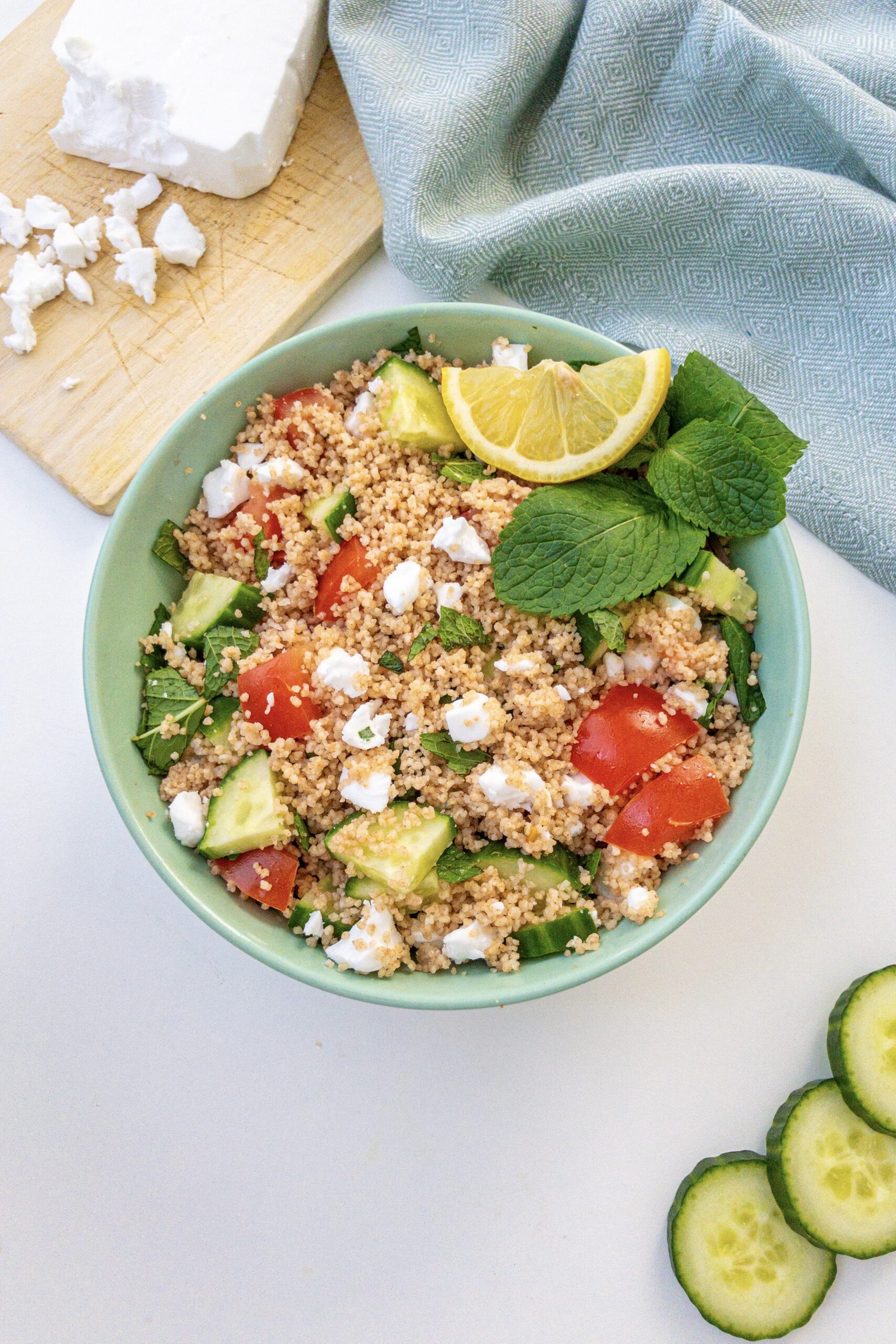 Feta Couscous Lunch Eva Koper