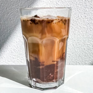 Mocha iced coffee