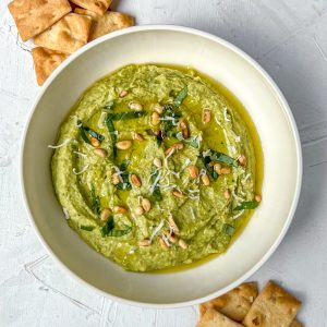 Basil Hummus - Eva Koper