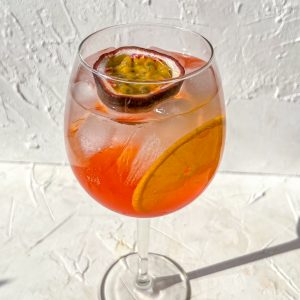 Passionfruit Aperol Spritz - Eva Koper