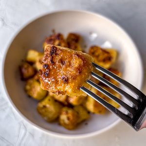 Crispy Honey Garlic Potatoes Eva Koper