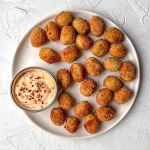 Crispy Stuffed Olives Eva Koper