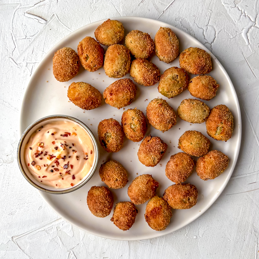 Crispy Stuffed Olives Eva Koper Easy and healthy recipes