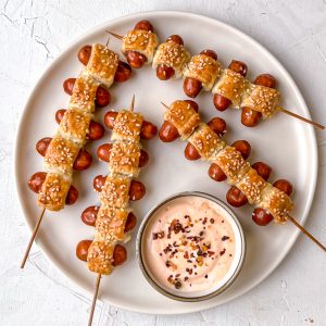 Pigs in a Blanket on a Stick Eva Koper