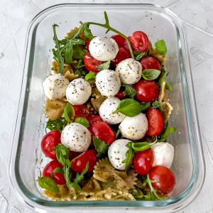 Caprese Mealprep Salad Eva Koper