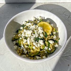 Feta Lemon Pesto Orzo Eva Koper